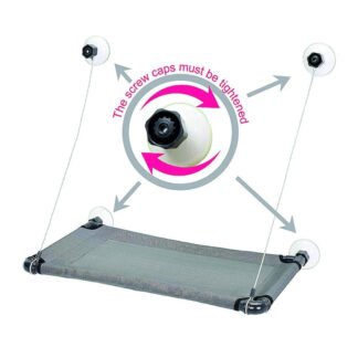 M-Pets HORIZON cat window bed