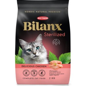 Best Friend Bilanx Sterilized chicken dry cat food 2 kg
