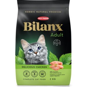 Best Friend Bilanx Adult chicken dry cat food 2 kg